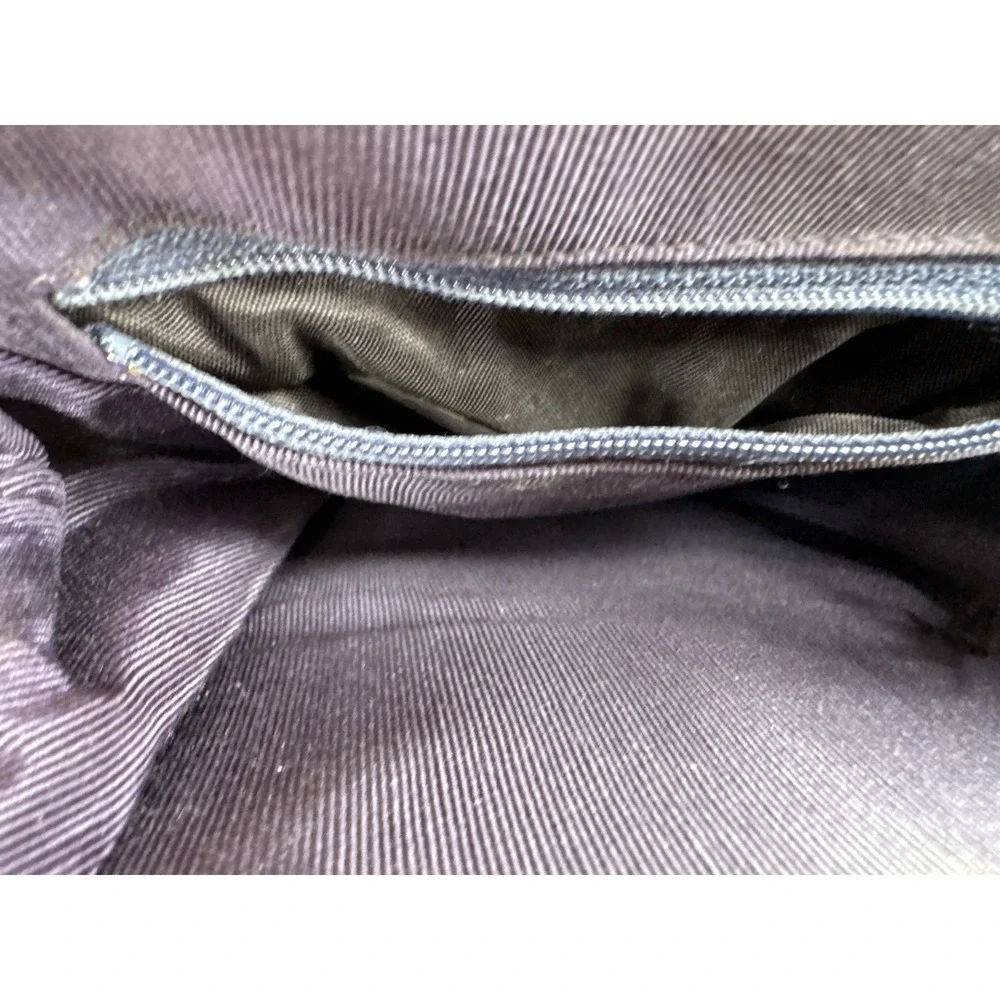 Vintage ETRA Genuine Leather Blue‎ Envelope Clutch Bag Purse Blue Lizard Look